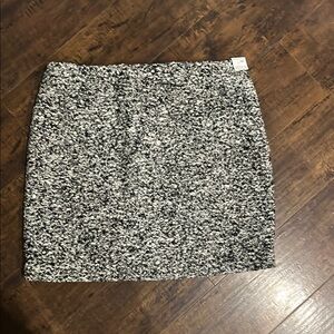 Stylish Black and White Skirt